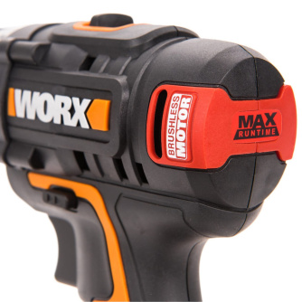 Купить Дрель аккумуляторная WORX WX367  20V 2,0Ач кейс фото №3