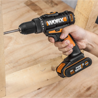 Купить Дрель аккумуляторная WORX WX101.2  20V кейс фото №5