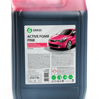 Купить Моющее средство для бесконтактной мойки GRASS "Active Foam Pink" 6кг фото №2