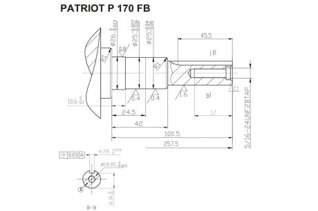 Купить Двигатель Patriot Maxcut MC 170 FB фото №7