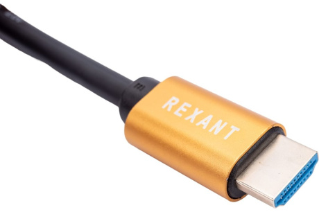 Купить Кабель HDMI - HDMI 2.0 1м  GOLD  Rexant 17-6102 фото №4