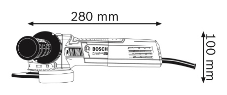 Купить УШМ BOSCH X-LOCK GWX 9-125 S     0.601.7B2.000 фото №2