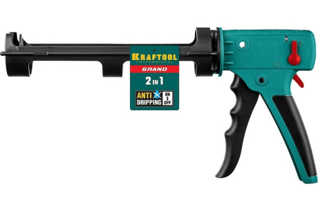 Купить KRAFTOOL Grand 2-in-1 скелетный пистолет для герметика 310 мл 06674 фото №7