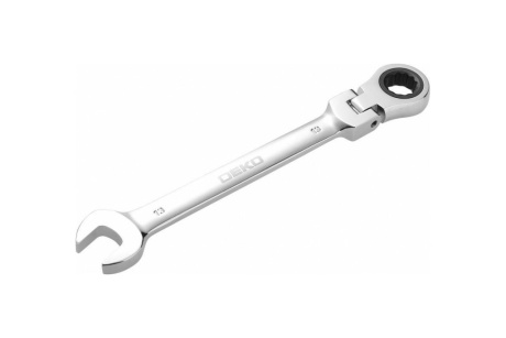 Купить Ключи комбинированные трещоточные шарнирные в наборе DEKO RW02 8-17 мм  6 предметов фото №13