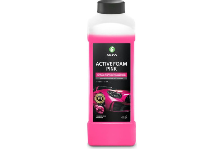 Купить Автошампунь Active Foam Pink 1 л Grass 113120 фото №1