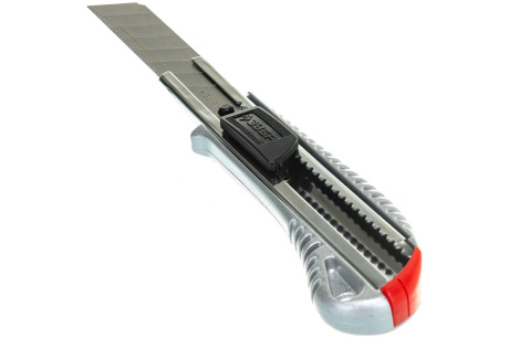 Купить Нож ЗУБР "МАСТЕР" металлический самофиксирующееся лезвие 18мм 09170 фото №5