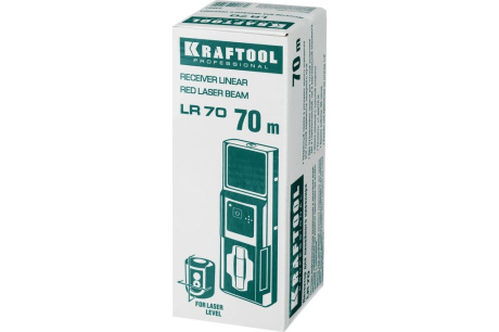 Купить Детектор 34607 LR 70 для линейного нивелира KrafTool фото №3