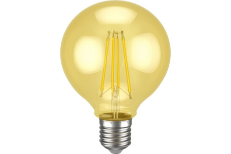 Купить Лампа светодиодная G95 шар золото 8Вт 230В 2700К E27 серия 360°  IEK фото №1