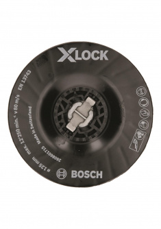Купить Тарелка опорная BOSCH X-LOCK 125 мм средняя   2.608.601.715 фото №1
