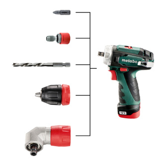 Купить Дрель аккумуляторная Metabo PowerMaxx BS Quick 12 В   600156950 фото №2