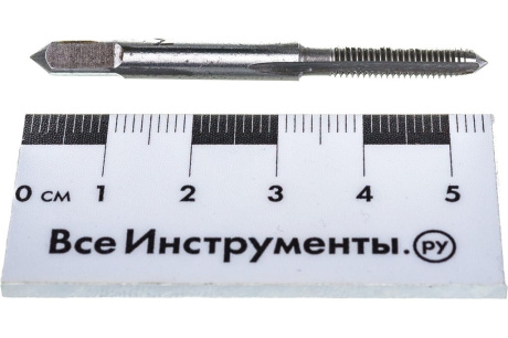Купить Метчики метрические  легированная сталь  набор 2 шт.  4х0 7 мм. FIT 70841 фото №4