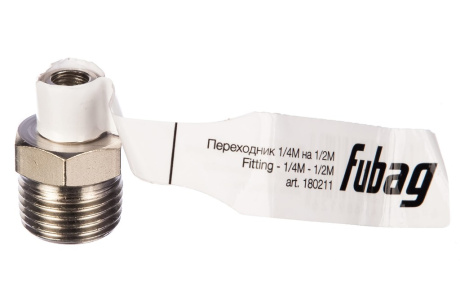 Купить Разъемное соединение Fubag переходник 1/4"М на 1/2"M   (180211) фото №2