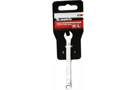 Купить Комбинированный ключ 6 мм MATRIX 15150 фото №4