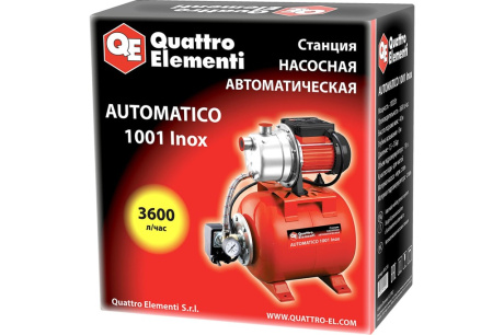 Купить Насосная станция QUATTRO ELEMENTI Automatico 1001 Inox 910-218 фото №8