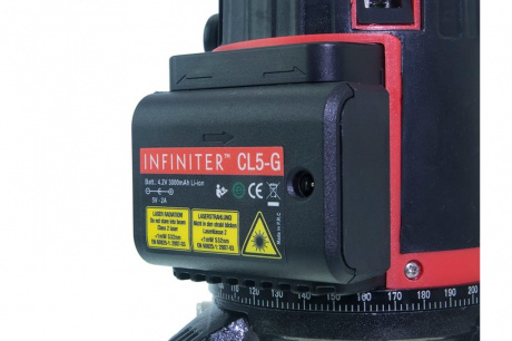 Купить Лазерный уровень INFINITER CL5-G   1-2-213 фото №8