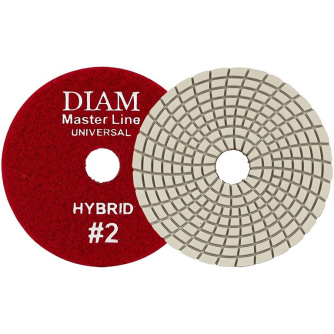 Купить Диск алмазный гибкий DIAM Master Line Hybrid 100*3 мм  #2 шлифовальный фото №1