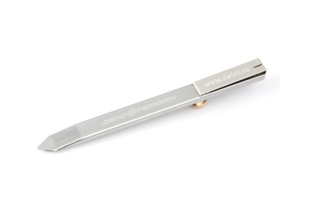 Купить Нож со сменным лезвием с фиксацией  стальной корпус  9 мм фото №2