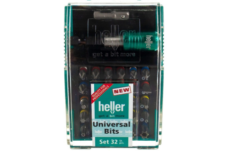 Купить Heller Набор бит для винтоверта  32 предмета   TD28913 фото №5